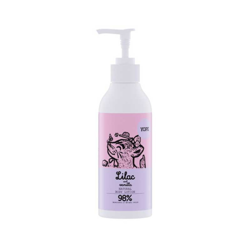 Yope - Lait mains et corps - Lilas et Vanille 300ml