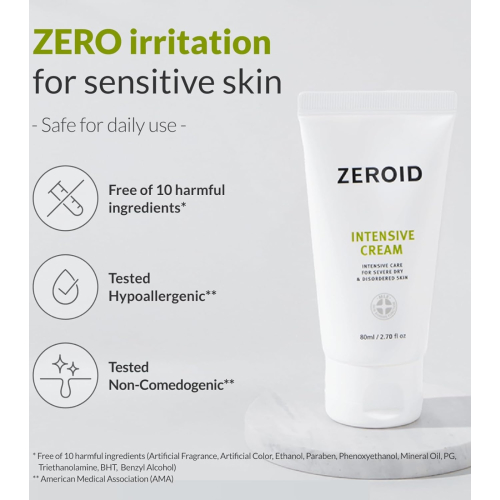 Zeroid - Crème réparatrice intensive