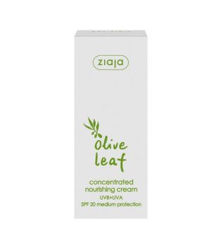 Ziaja - Crème pour le visage concentré SPF20 Olive Leaf