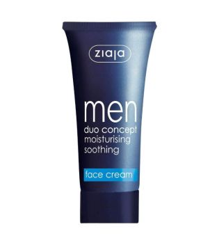 Ziaja - crème hydratante pour les hommes avec matifiant et propriétés apaisantes SPF 6