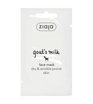 Ziaja - masque facial avec du lait de chèvre