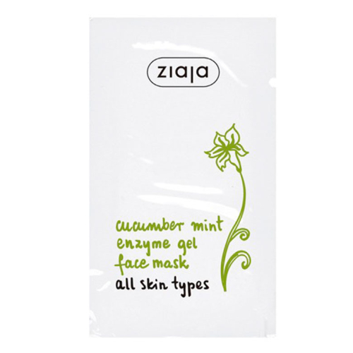 Ziaja - Masque gel enzyme concombre menthe