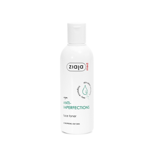 Ziaja Med - *Anti-imperfections* - Tonique visage pour peaux grasses ou à tendance acnéique