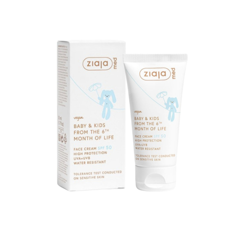 Ziaja Med - *Baby & Kids* - Crème visage waterproof SPF 50