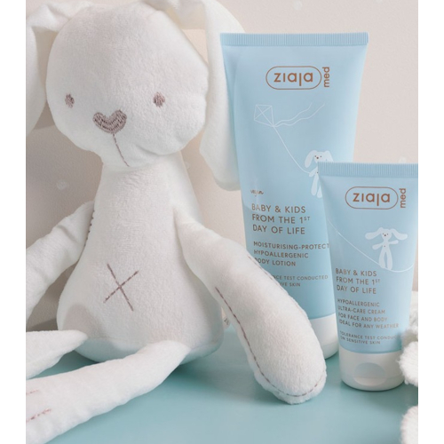 Ziaja Med - *Baby & Kids* - Crème hypoallergénique visage et corps ultra-care