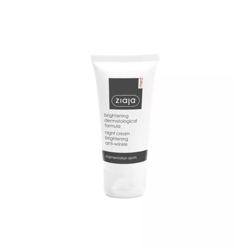 Ziaja Med - *Brightening* - Crème de nuit éclaircissante et anti-rides