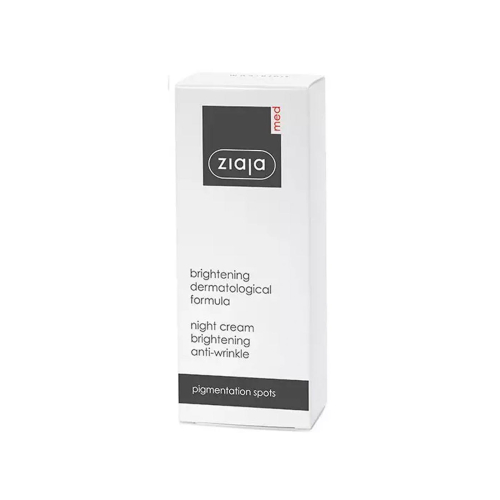 Ziaja Med - *Brightening* - Crème de nuit éclaircissante et anti-rides