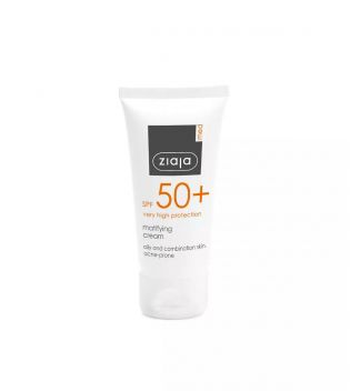Ziaja Med - Crème solaire matifiante SPF50+ - Peaux grasses et mixtes