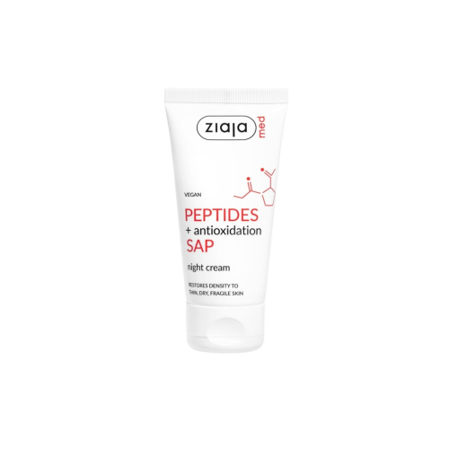 Ziaja Med - *Peptides* - Crème de nuit antioxydante SAP pour le visage