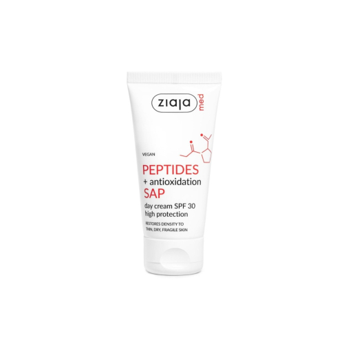 Ziaja Med - *Peptides* - Crème visage SPF30 avec SAP antioxydant