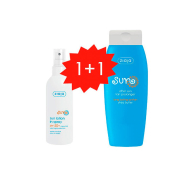 Ziaja - PROMO Set solaires Spray Solaire Hydratant Écran Solaire SPF50 + Après Extension du bronzage