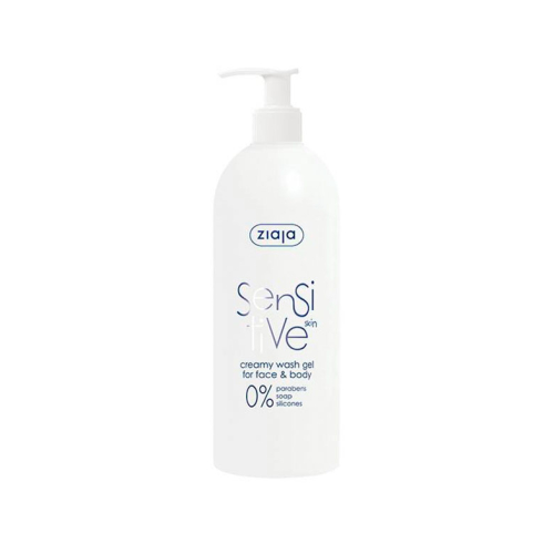 Ziaja - Sensitive - Gel nettoyant visage et corps pour peaux sensibles