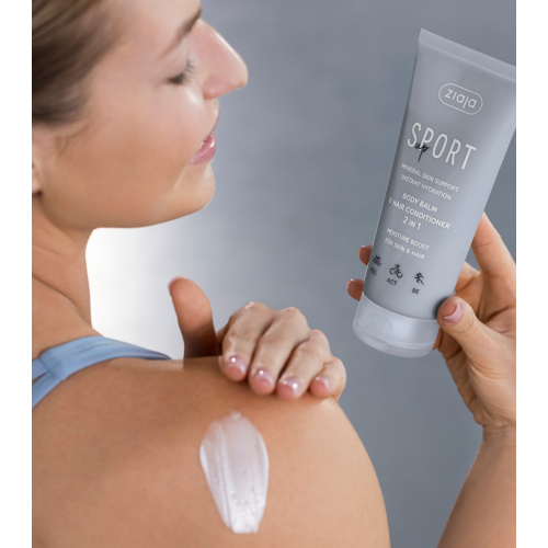 Ziaja - *Sport* - Baume corporel et après-shampooing 2 en 1