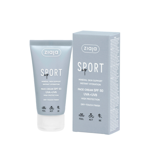 Ziaja - *Sport* - Crème solaire visage SPF50