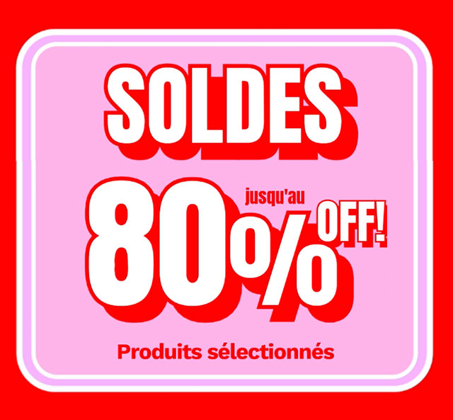 REBAJAS - Hasta 80% en productos seleccionados