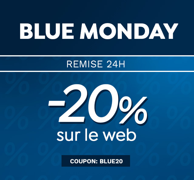 BLUE MONDAY -20% en la web