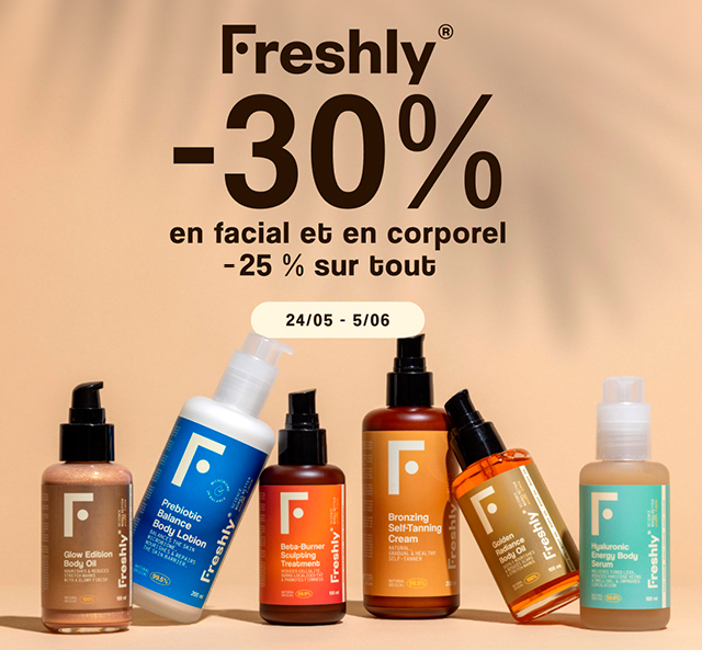Freshly Cosmetics - Hasta -30%