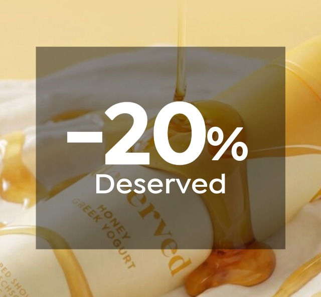 -20% en Deserved
