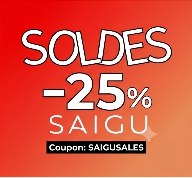 REBAJAS -25% Saigu